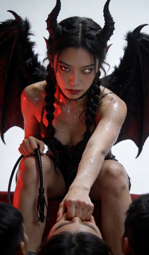 Photorealistic POV Succubus Cosplay Image Generation Prompt
