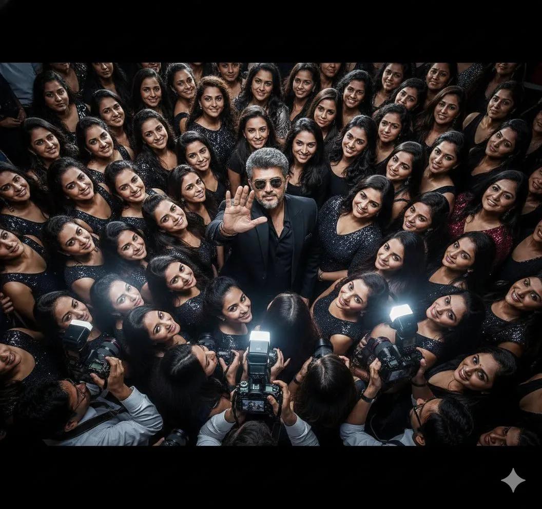 Hyperrealistic Paparazzi Photo of Man in Crowd (8K)