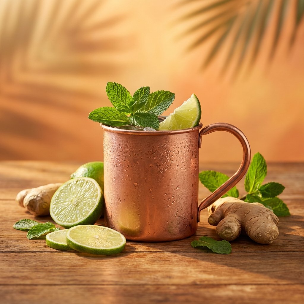 High-End Cocktail Studio Photograph